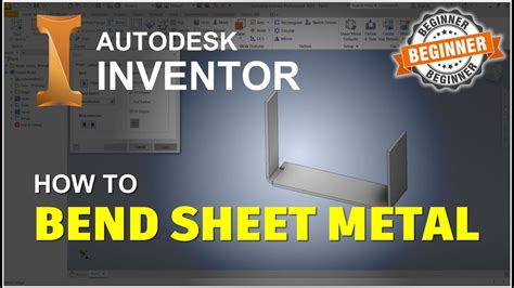 how to bend sheet metal in inventor|inventor unfold sheet metal.